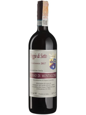 Вино Poggio di Sotto, Rosso di Montalcino DOC 2017, 0.75 л