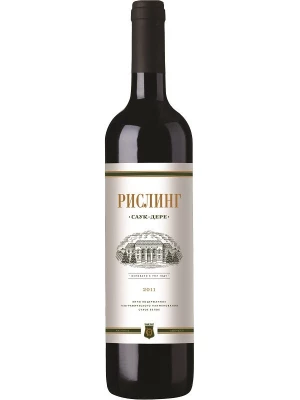 Вино Саук-Дере, Рислинг 2011, 0.75 л
