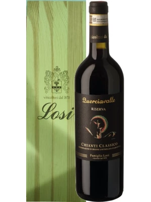 Вино Losi, Querciavalle Chianti Classico Riserva DOCG, wooden box 2013, 1.5 л