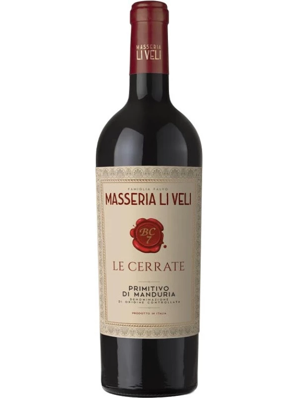 Masseria Li Veli, Le Cerrate Primitivo di Manduria DOC