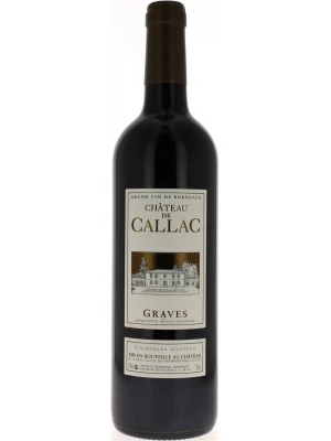 Вино Chateau de Callac, Graves AOC 2016, 0.75 л