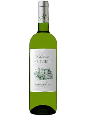 Вино Chateau Minvielle Blanc, Bordeaux AOC 2018, 0.75 л
