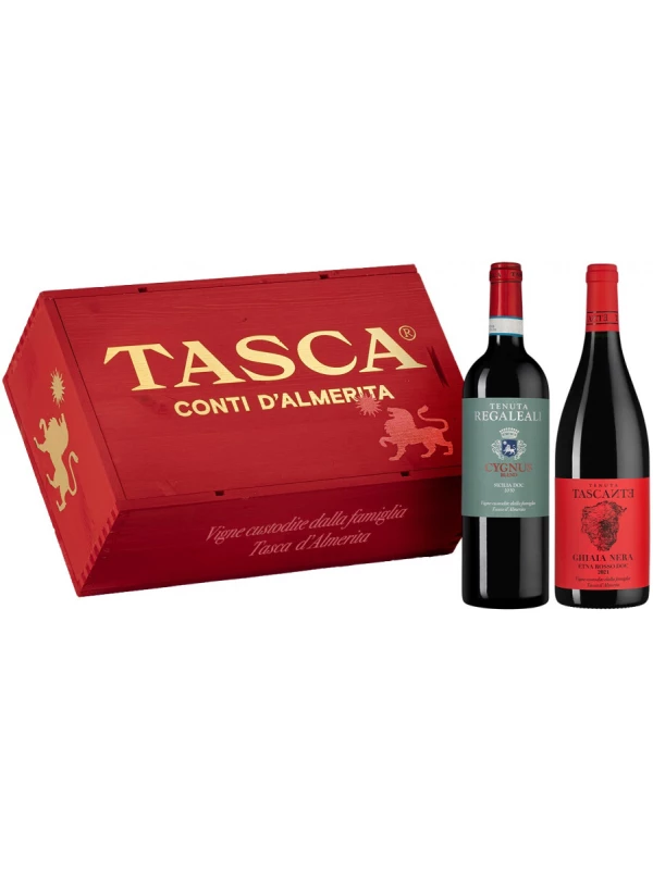 Tasca d'Almerita, Cygnus + Ghiaia Nera, gift set