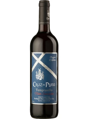 Вино Cruz de Plata Tempranillo Semidulce, Tierra de Castilla IGP 0.75 л