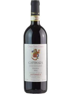 Вино Antoniolo, Osso San Grato, Gattinara DOCG, 2015 2017, 0.75 л