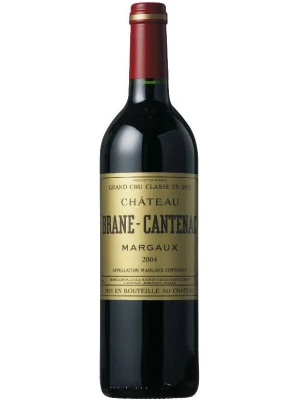 Вино Chateau Brane-Cantenac (Margaux) Grand Cru Classe AOC 2004, 0.75 л