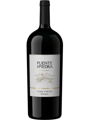 Вино Puente de Piedra Tinto Semi Seco 1.5 л