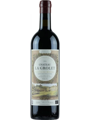 Вино Chateau La Grolet, Cotes de Bourg AOC 2014, 0.75 л