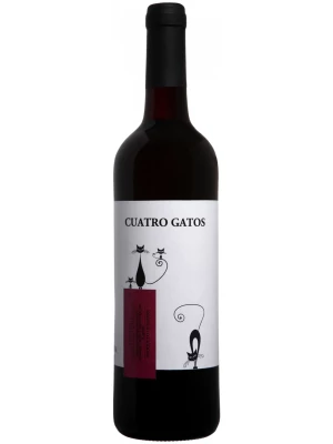 Вино Navarro Lopez, Cuatro Gatos Tempranillo Semidulce 0.75 л
