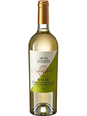 Вино Bruno Zanatta, Galal, Vermentino di Gallura DOCG 0.75 л