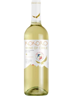 Вино Kokoro Sauvignon Blanc Seco, Valle Central DO 2020, 0.75 л