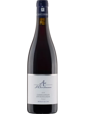 Вино A. Christmann, Gimmeldingen Spatburgunder 2018, 0.75 л