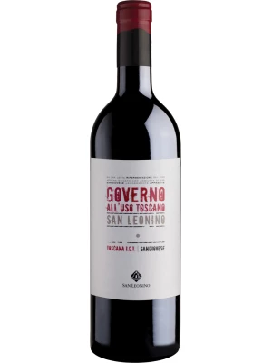 Вино San Leonino, Governo all' Uso Toscano, Toscana IGT 2015, 0.75 л