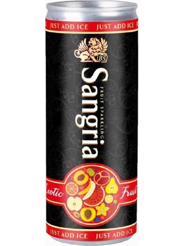 Kazayak Vin, Sangria Exotic Fruit, in can