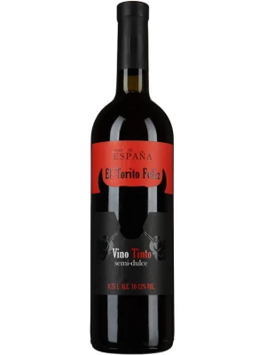 Вино El Torito Feliz Tinto Semi-Dulce 0.75 л