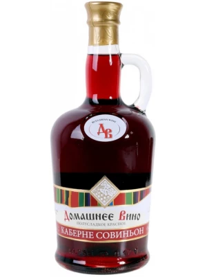 Вино Vinprom Rousse, Domashnee Vino Cabernet Sauvignon 0.75 л