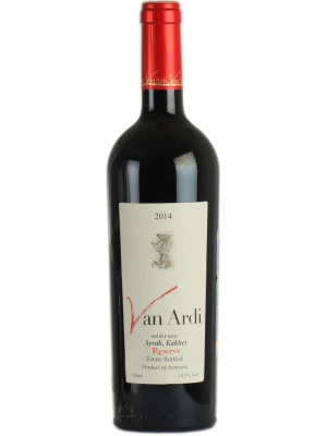 Вино Van Ardi, Red Dry Wine Reserve 2014, 0.75 л
