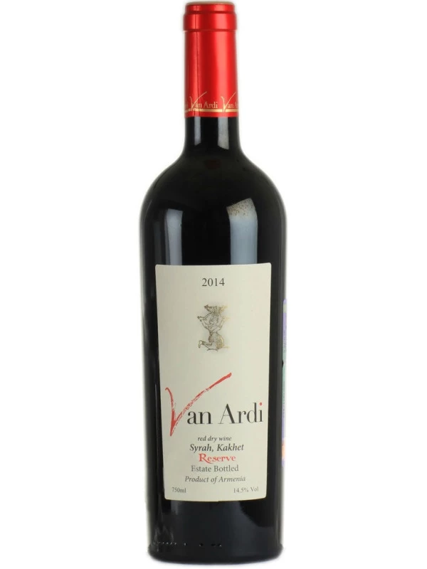 Van Ardi, Red Dry Wine Reserve