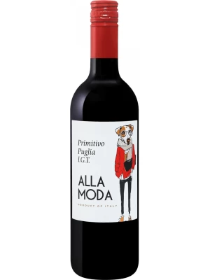 Вино Alla Moda Primitivo, Puglia IGT 0.75 л