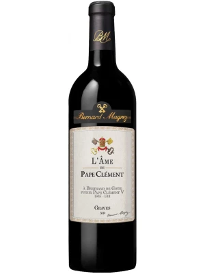Вино L'Ame de Pape Clement Rouge, Graves AOC 2019, 0.75 л