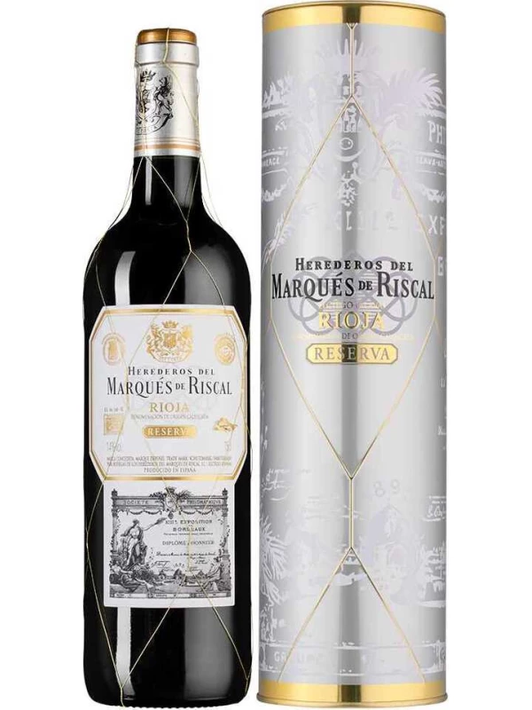 Herederos del Marques de Riscal Reserva, Rioja DOC, gift box