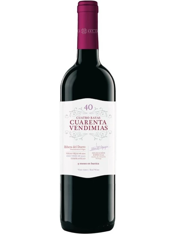 Cuatro Rayas, Cuarenta Vendimias Tempranillo, Ribera del Duero DO