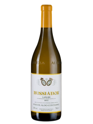 Вино Langhe Chardonnay Bussiador, Италия Poderi Aldo Conterno 2015, 0.75 л