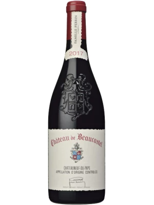 Вино Famille Perrin, Chateau de Beaucastel, Chateauneuf-du-Pape AOC 2017, 0.75 л