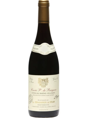 Вино L. Tramier & Fils, Cuvee P. de Brignon, Cotes du Rhone-Villages AOC 0.75 л