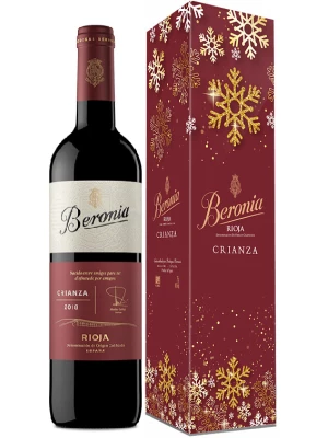 Вино Beronia Crianza, Rioja DOC, gift box 2018, 0.75 л
