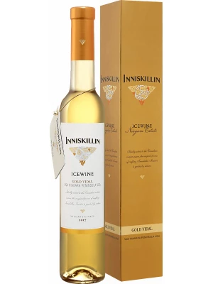 Вино Inniskillin, Vidal Oak Aged Icewine gift box 2017, 0.375 л