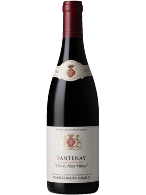 Вино Bader-Mimeur, Santenay Clos du Haut Village AOC 2012, 0.75 л