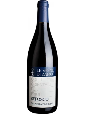 Вино Le Vigne di Zamo, Refosco dal Peduncolo Rosso, Colli Orientali del Friuli DOC 2009, 0.75 л