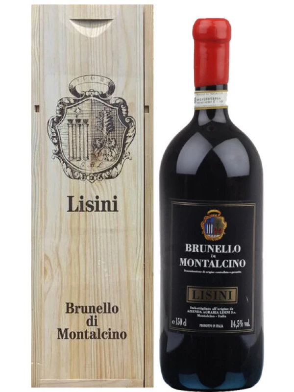 Lisini, Brunello di Montalcino, wooden box