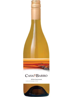 Вино Casa de Barro White Semisweet, Valle de Colchagua DO 0.75 л