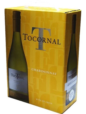Вино Cono Sur, Tocornal Chardonnay, Central Valley DO 2014, 3 л
