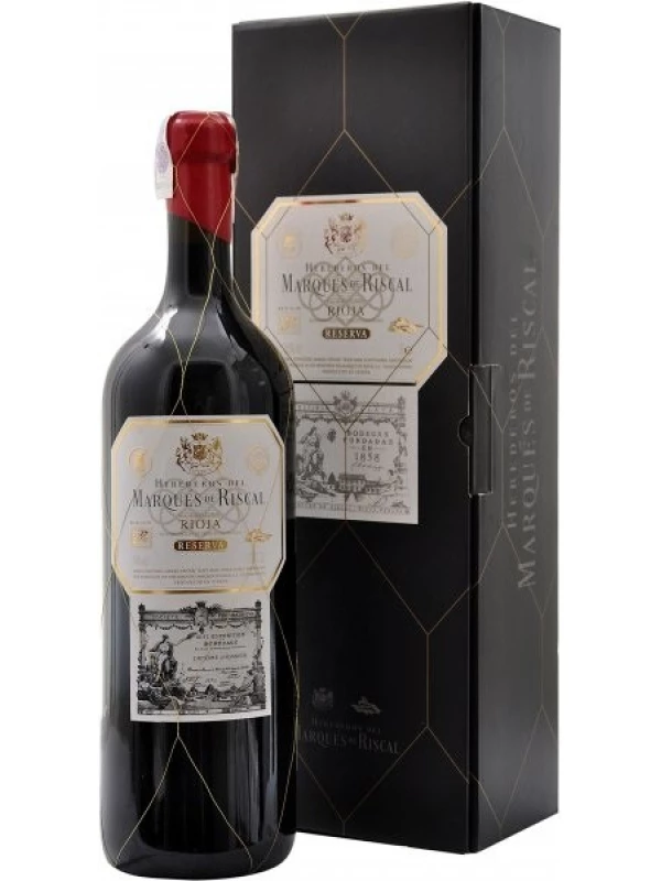 Herederos del Marques de Riscal Reserva, Rioja DOC, gift box
