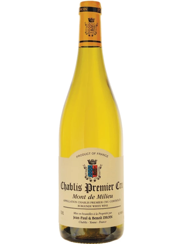 Jean-Paul & Benoit Droin, Chablis 1-er Cru Mont de Milieu AOC