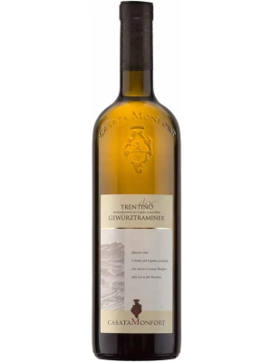 Вино Casata Monfort, Gewurztraminer, Trentino DOC 2020, 0.75 л