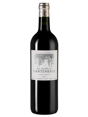 Вино Les Allees de Cantemerle, Франция Chateau Cantemerle 2014, 0.75 л