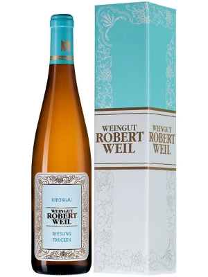 Вино Robert Weil, Rheingau Riesling Trocken, gift box 2023, 0.75 л