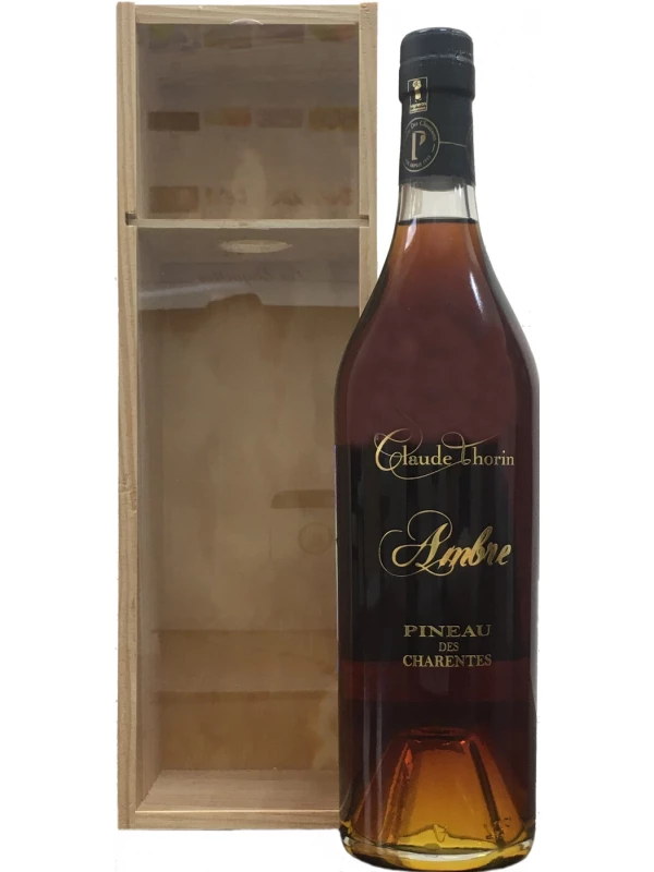 Claude Thorin, Ambre, Pineau des Charentes AOC, wooden box