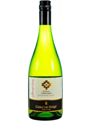 Вино Casas del Toqui, Barrel Series Reserva Chardonnay, Cachapoal Valley DO 2017, 0.75 л