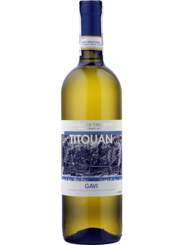 Castello di Tassarolo, Titouan Gavi DOCG Senza Solfiti Biologico