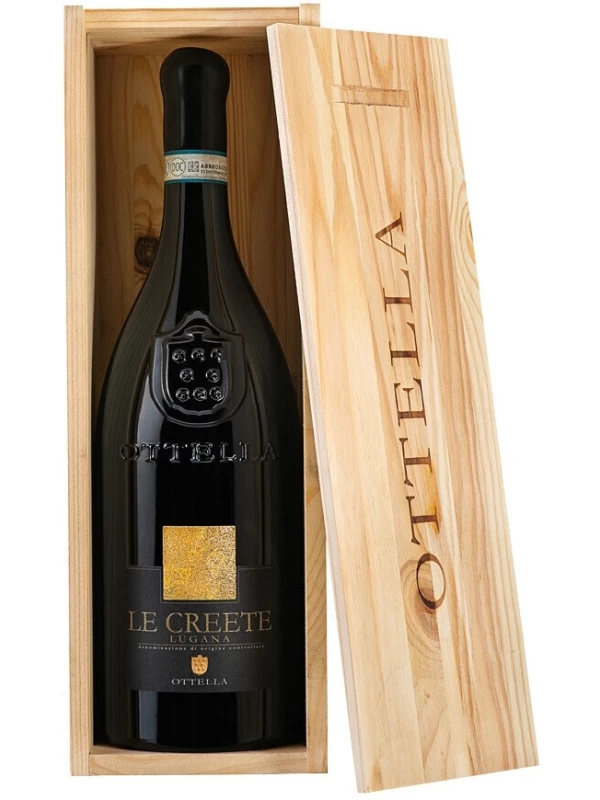Azienda Agricola Ottella, Le Creete, Lugana DOC, wooden box