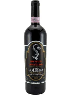 Вино Case Basse, Brunello di Montalcino Riserva Soldera DOCG 2005, 1.5 л
