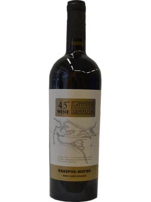 Вино Wine Latitude 45 Cabernet-Merlot 0.75 л
