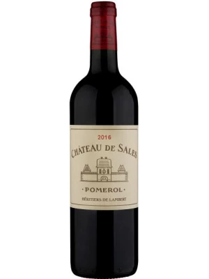 Вино Chateau de Sales, Pomerol AOC 2016, 0.75 л