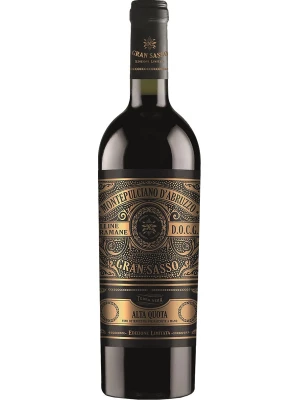 Вино Gran Sasso, Alta Quota Montepulciano d'Abruzzo, Colline Teramane DOCG 2015, 0.75 л
