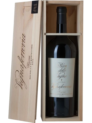 Вино Pian delle Vigne Vignaferrovia Riserva, Brunello di Montalcino DOCG, wooden box 2012, 1.5 л